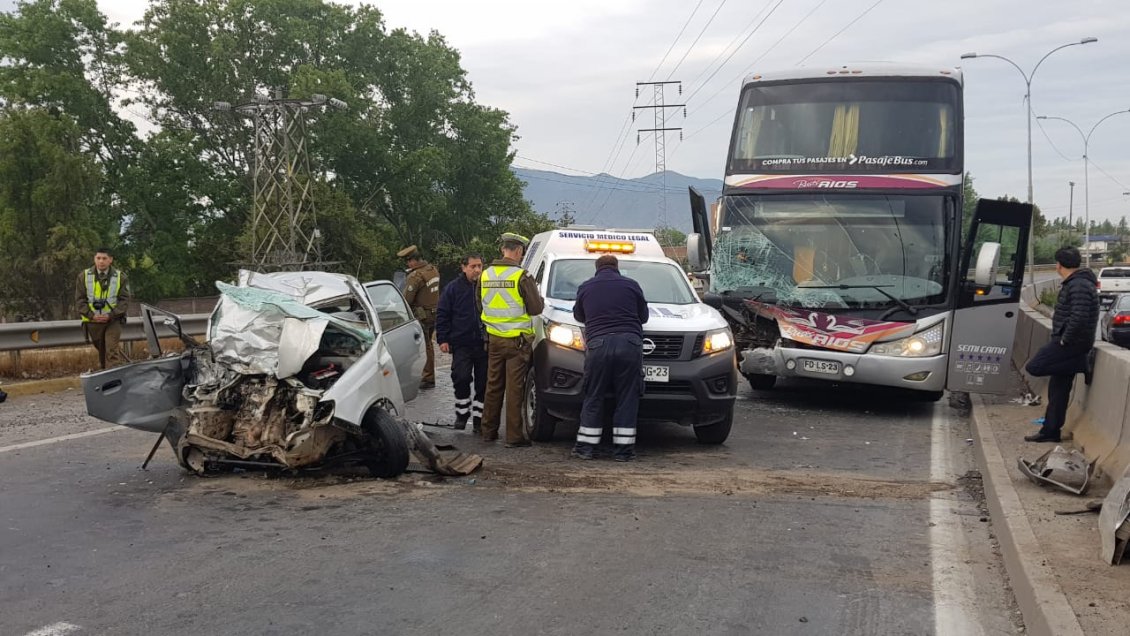 Dos Fallecidos Dejó Accidente De Tránsito En Rancagua Cooperativacl 2990