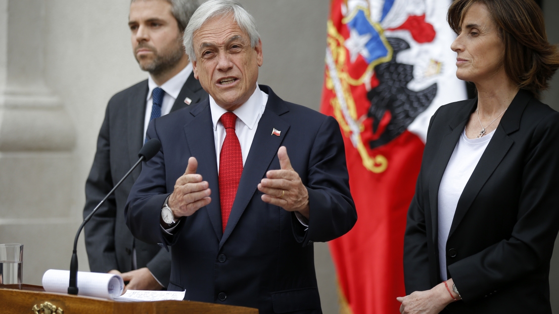 Piñera: No puede haber educación de calidad cuando el aula no es segura