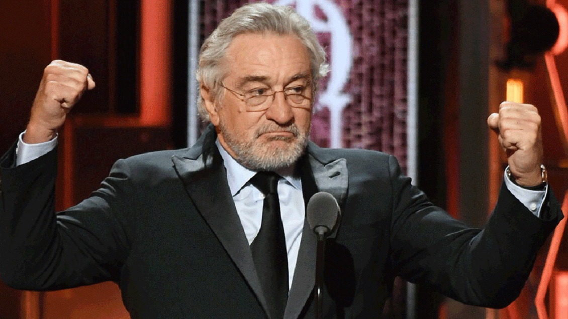 Robert de Niro: Hay algo más poderoso que las bombas y ese es tu voto