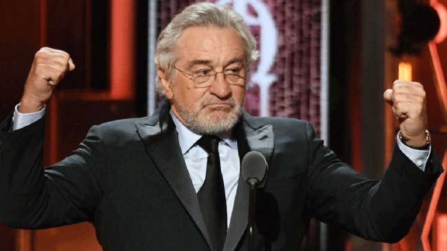 Robert de Niro: Hay algo más poderoso que las bombas y ese es tu voto