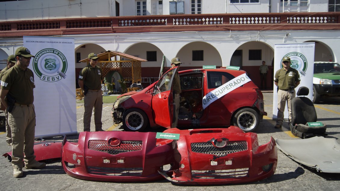 Dos detenidos por clonación de vehículos en taller clandestino de Coquimbo