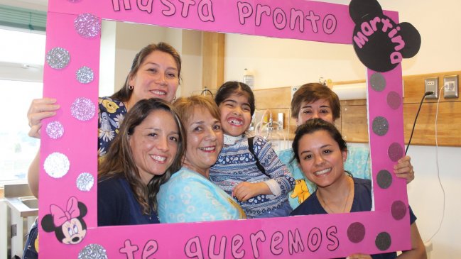 Niña fue dada de alta después de cinco años en la UCI en Punta Arenas