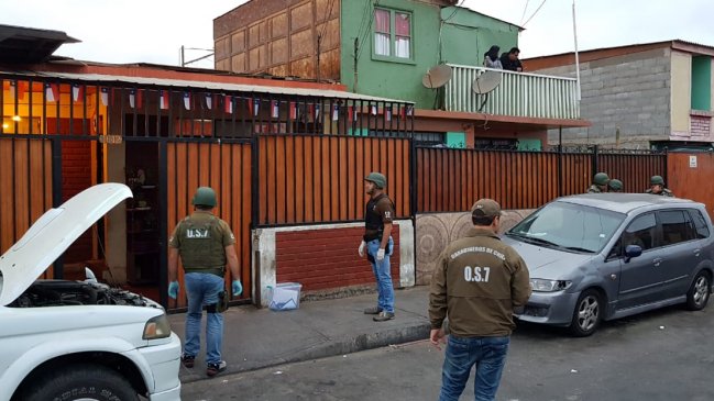 Masivo operativo anti droga dejó a seis personas detenidas en Arica