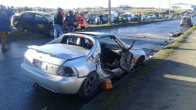 Colisión a alta energía dejó un fallecido en Punta Arenas