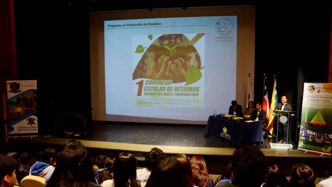 Realizan primer Congreso de Residuos Sólidos en Alto Hospicio