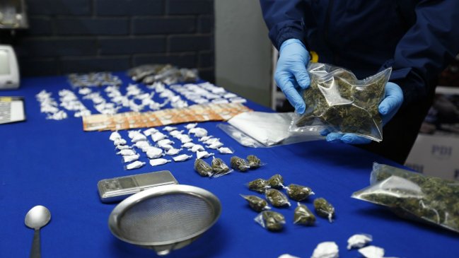 PDI desbarató banda que se dedicaba al microtráfico en San Vicente de Tagua Tagua