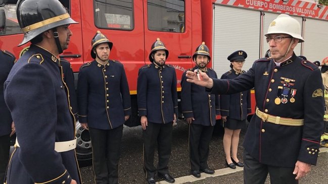 Bomberos de Valdivia recibió nuevas máquinas para combatir emergencias