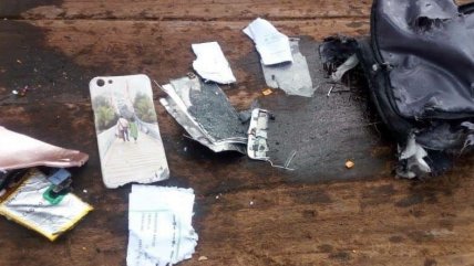   Los recuerdos que se encontraron en el siniestrado avión de Lion Air 