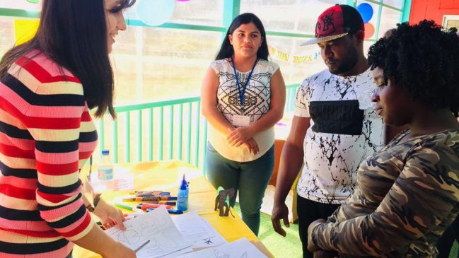 Niños y niñas de Santa Olga disfrutaron de feria de juegos