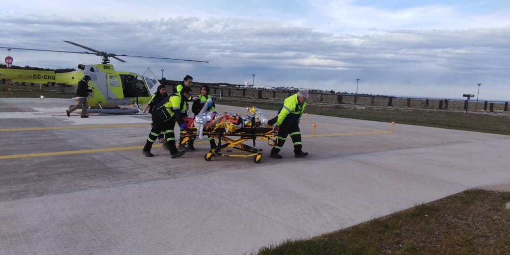 Magallanes: Un muerto y un herido de gravedad dejó accidente automovilístico