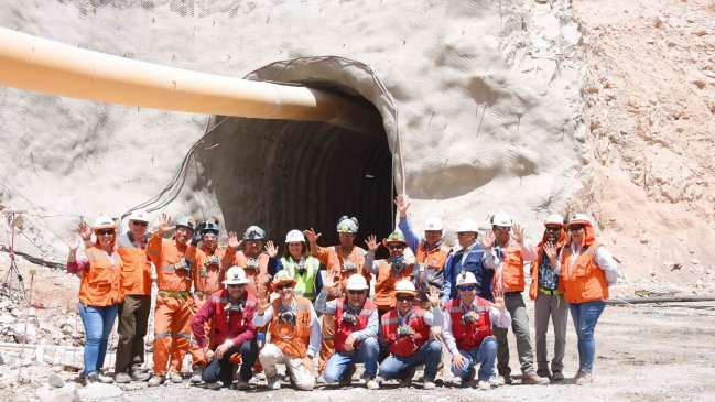 Este mes concluirán obras de megatúnel que desviará las aguas del Valle de Lluta