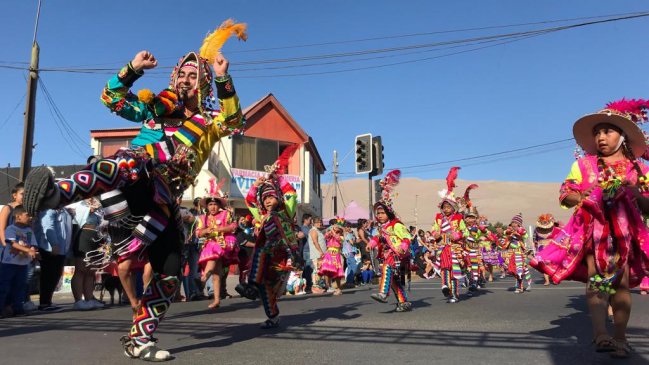 Arica: Carnaval andino hizo bailar al barrio Puerta Norte Concordia