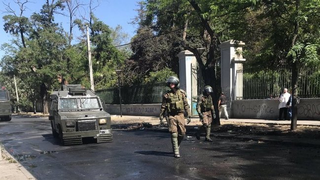 Nuevos incidentes en el INBA: Cuatro detenidos