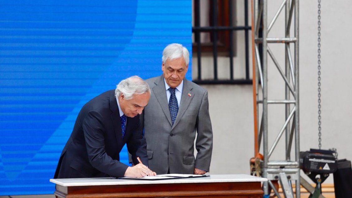 Presidente Piñera presentó proyectos del acuerdo de Seguridad Pública