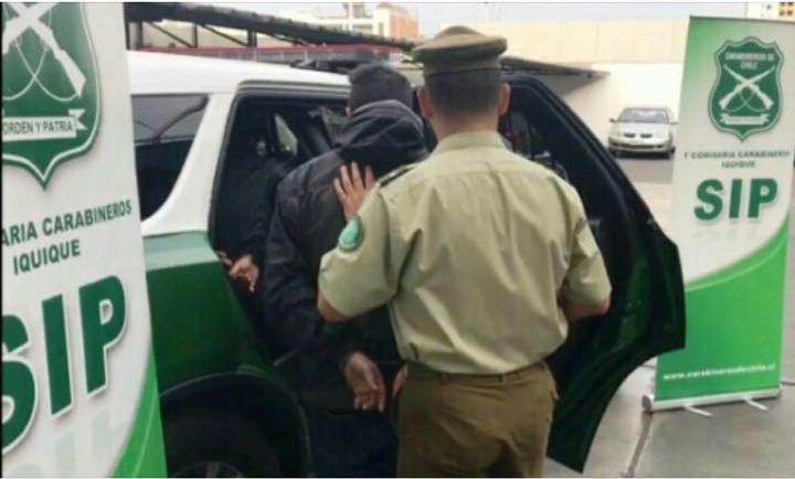 Detienen a sospechoso de robo con intimidación en Iquique