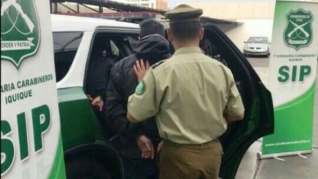 Detienen a sospechoso de robo con intimidación en Iquique
