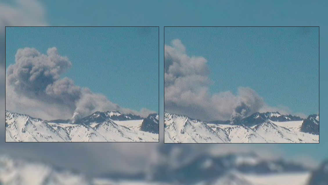 Complejo Volcánico Planchón Peteroa registró pulso eruptivo