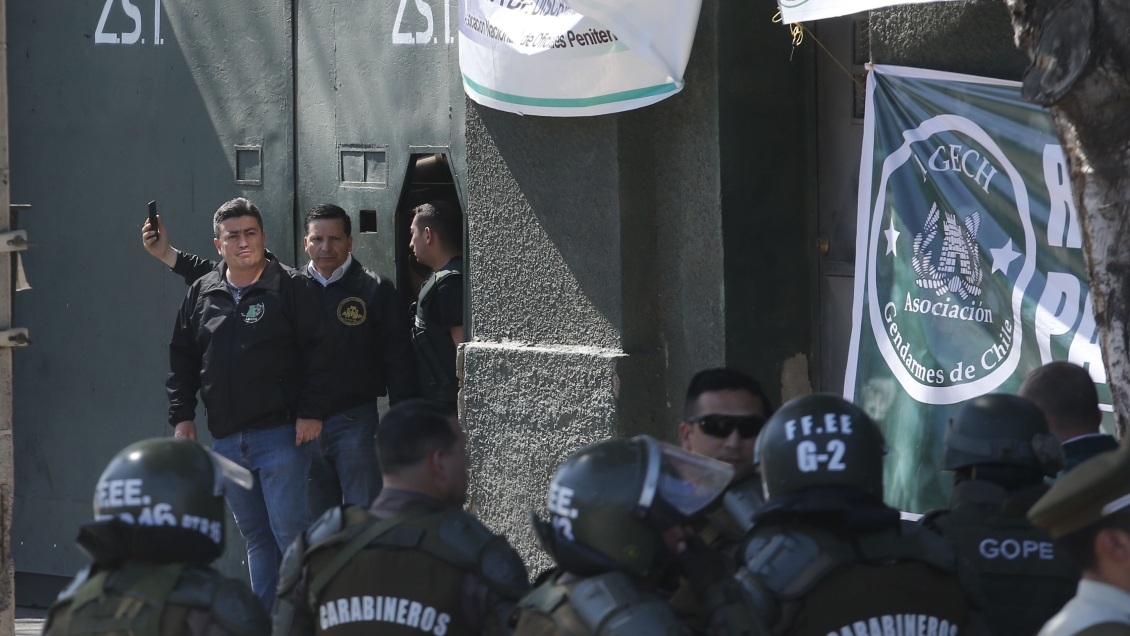 Gendarmes cifraron en 450 los funcionarios que están en huelga de hambre