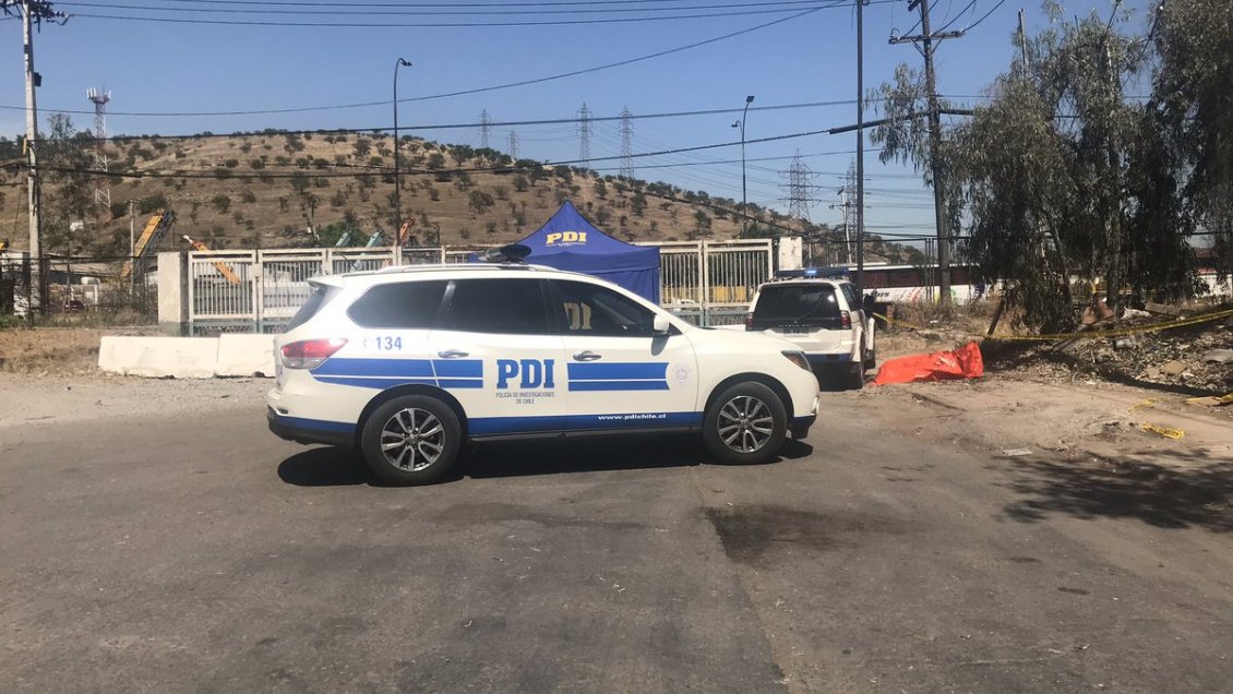 PDI investiga hallazgo de cuerpo en Conchalí: Se presume homicidio