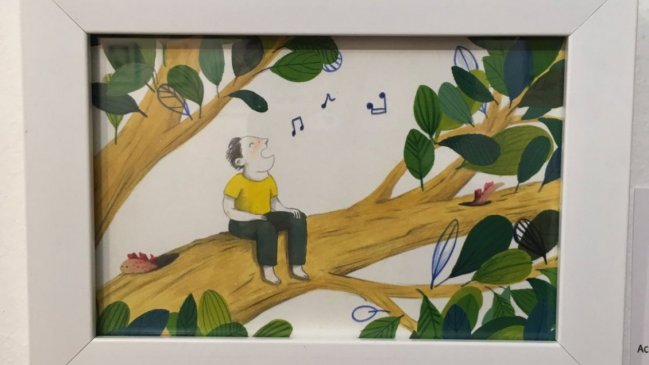 Galería de arte santiaguina denunció el robo de uno de sus cuadros