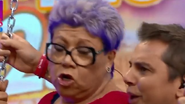 Patricia Maldonado se cayó de nuevo en un columpio y llenó de improperios a Viñuela