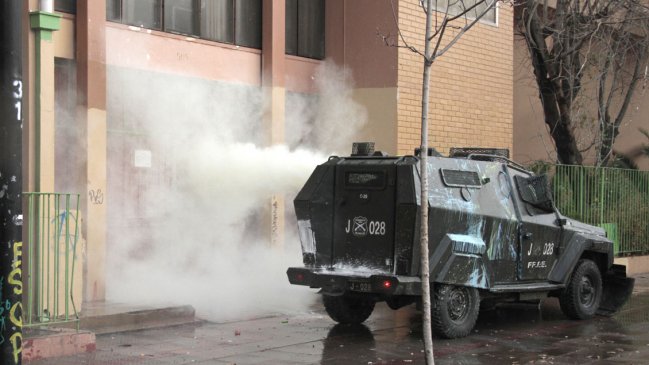 Nuevos incidentes se registraron este lunes en el liceo Darío Salas