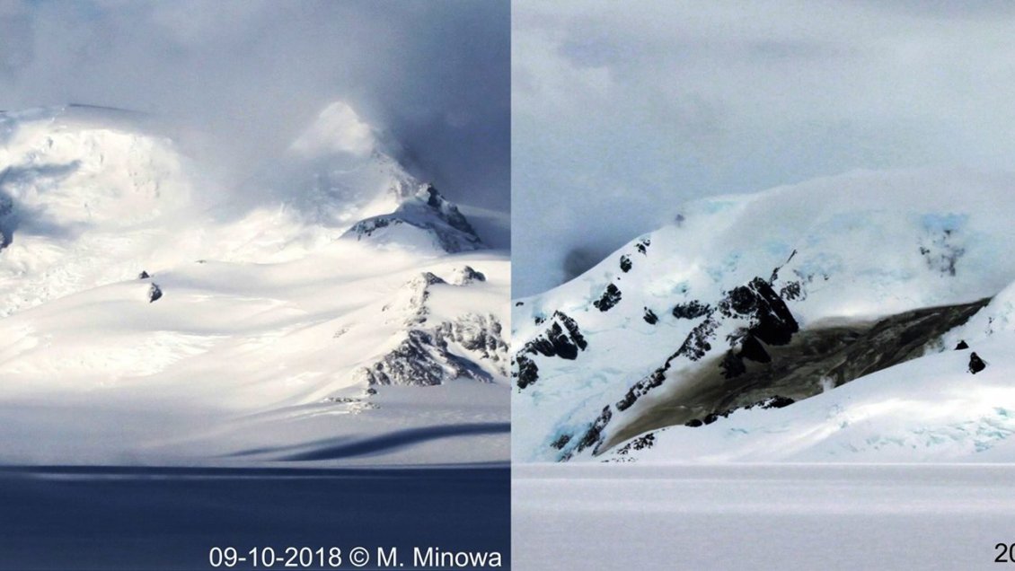 Descartan actividad volcánica en Campos de Hielo Sur