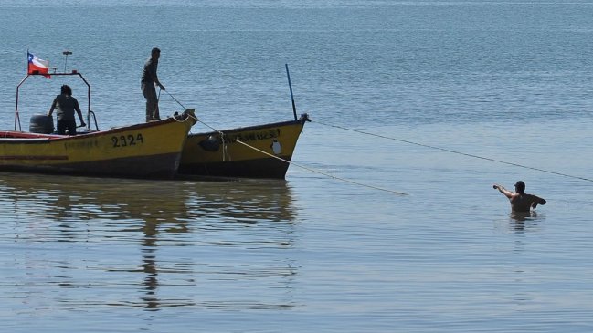 Delincuente se lanzó al mar para no ser detenido