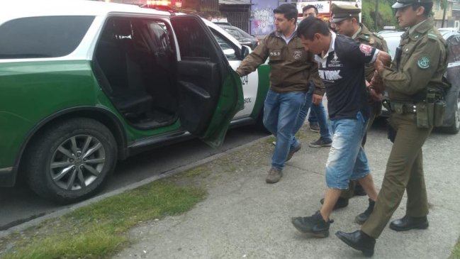 Puerto Montt: Carabineros detuvo a hombre acusado de delitos en serie