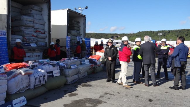 Aduanas incautó mercadería china avaluada en tres millones de dólares