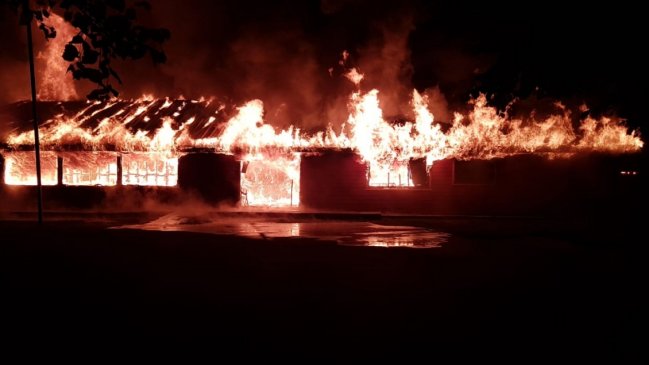 Ataque incendiario destruyó centro comunitario en Pidima