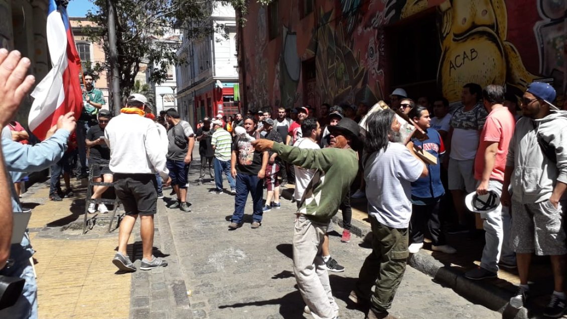 Portuarios de TPS protestaron para exigir indemnización