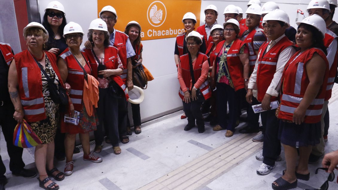 Vecinos de Independencia conocieron la Línea 3 de Metro