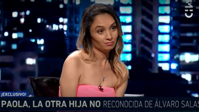 La otra hija no reconocida de Álvaro Salas: Afectivamente no es un buen padre