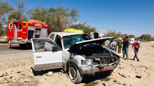 Un fallecido en accidente de tránsito en camino a La Huayca