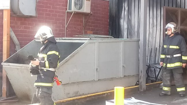 Punta Arenas: Amago de incendio movilizó a Bomberos en Zona Franca