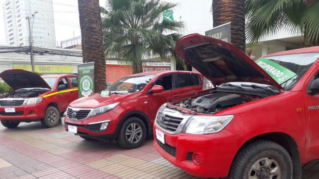 En prisión preventiva quedó banda dedicada al robo de vehículos en Antofagasta