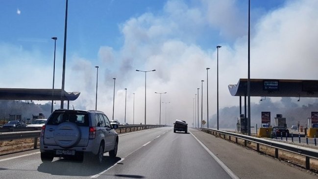 Onemi declaró alerta roja en Quilpué por incendios forestales