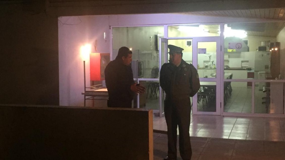 Sujetos intentaron robar la caja fuerte de la Municipalidad de La Higuera