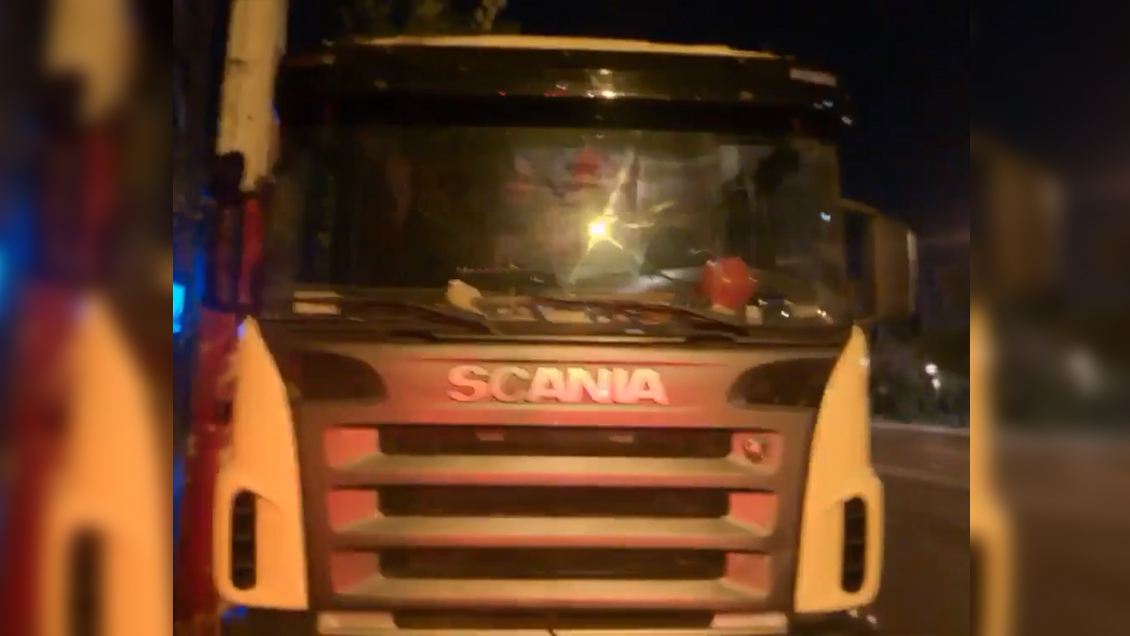 Robo de camión de lácteos terminó con dos detenidos