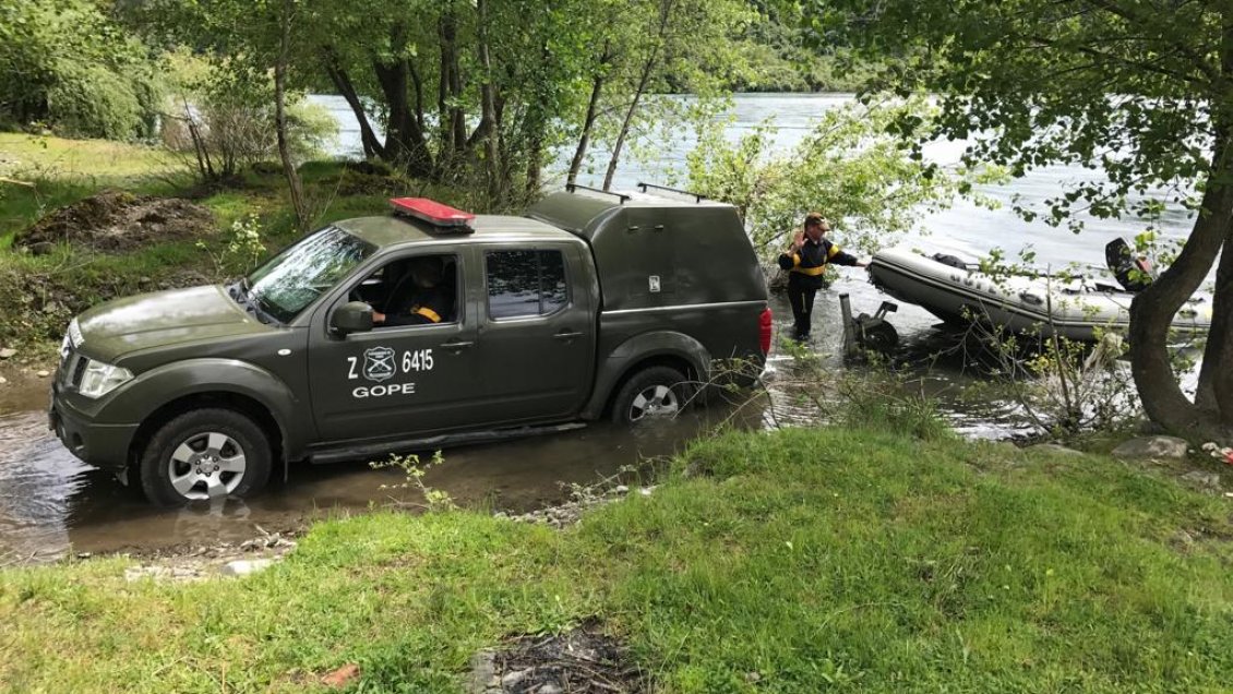 Los Ríos: Continúa búsqueda de hombre que cayó al río mientras pescaba
