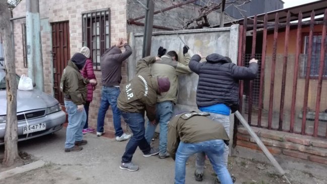 Ronda masiva de Carabineros dejó 193 detenidos en la Región de O'Higgins