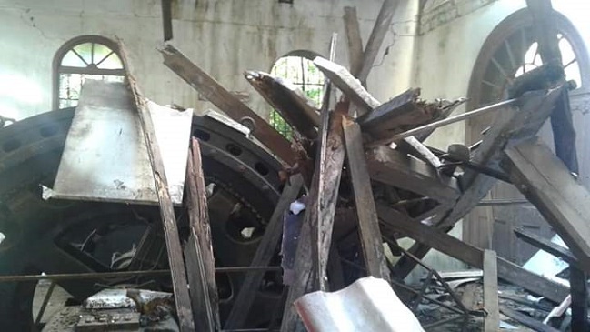 Anuncian plan de recuperación de la central hidroeléctrica Chivilingo tras colapso del techo