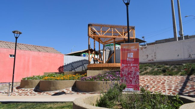 Vecinos de Vallenar cuentan con nuevos espacios públicos postulados al 