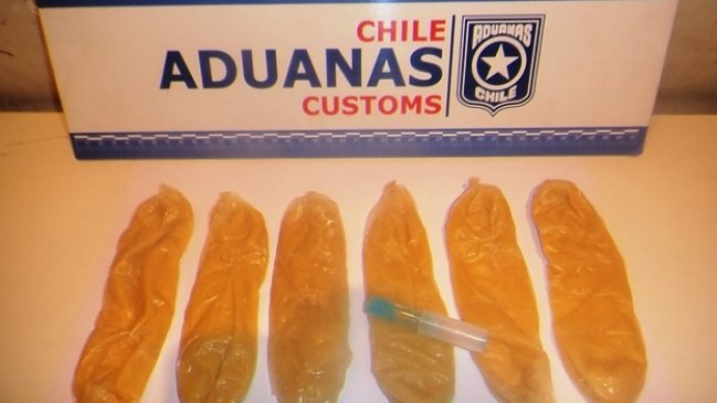 Joven fue sorprendido en la frontera con cocaína líquida dentro de condones