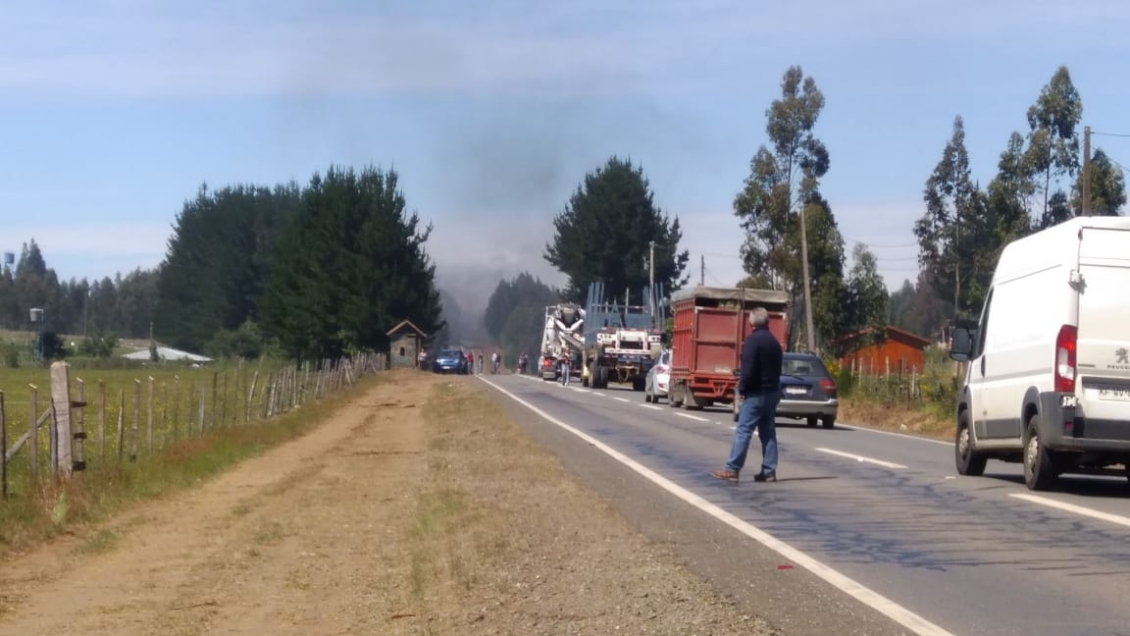 Cortes de ruta causan desabastecimiento de combustible en Tirúa