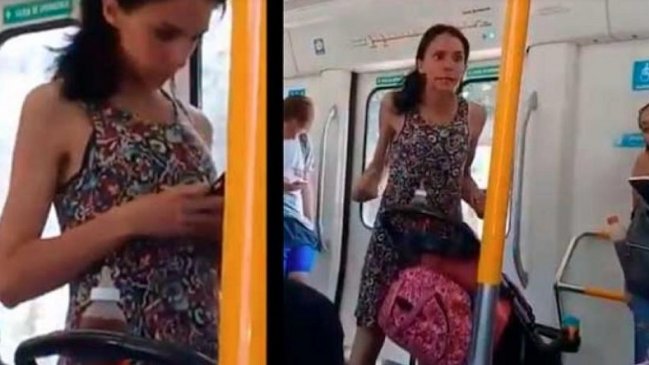Madre reaccionó furiosa tras ser increpada por no prestar atención a su bebé