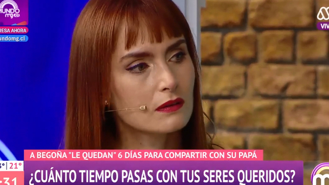 La gran pena de Begoña Basauri: Ve a su padre dos veces al año
