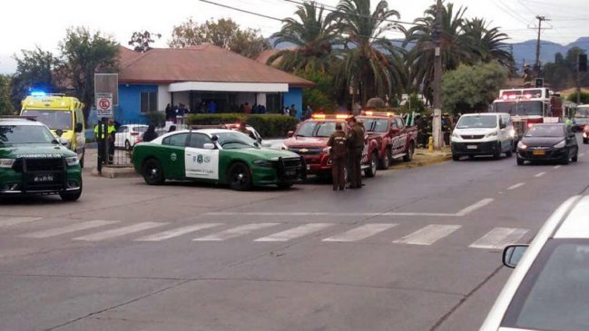 Masiva evacuación en La Calera por presunto olor a gas