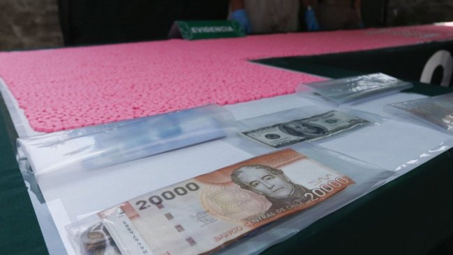 Carabineros realizó histórico decomiso de pastillas de éxtasis